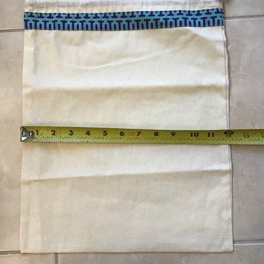Tory Burch Canvas Drawstring Dust Bag EUC - Picture 3 of 6